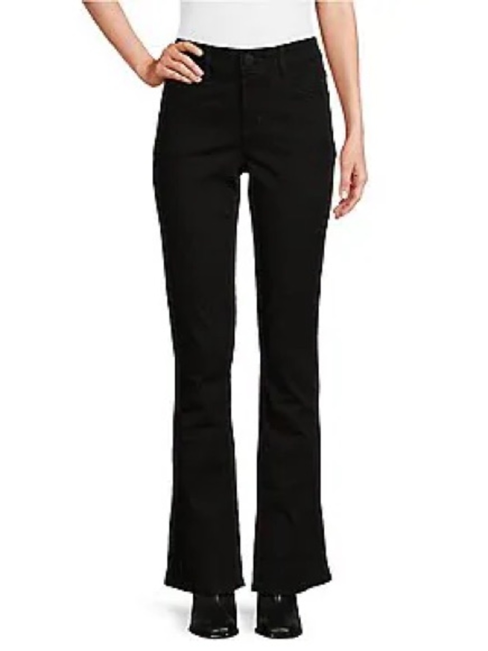 Democracy Black High-Rise Flare Jeans